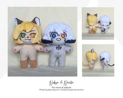 N&#39;OKSA &amp; NEVILLE (FFXIV OCs)