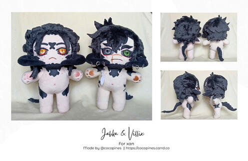 JAHKA &amp; VILLIX (FFXIV OC)
