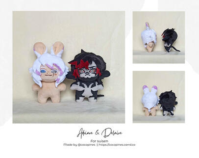 ADRIARE &amp; DELAIRE (FFXIV OC)