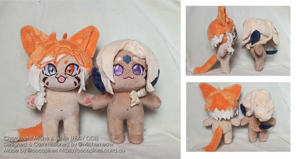 MICHE &amp; SYLVIE (FFXIV OCs)